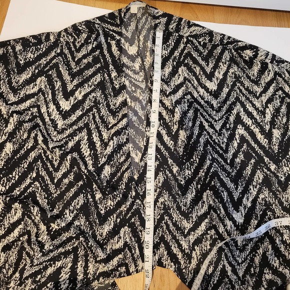 painted threads Kimono beach cover up Small - Picture 5 of 5